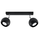 OCULAR 2 ceiling light black