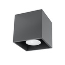 QUAD 1 anthracite ceiling light