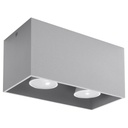Plafonnier QUAD, gris