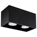 QUAD ceiling light black