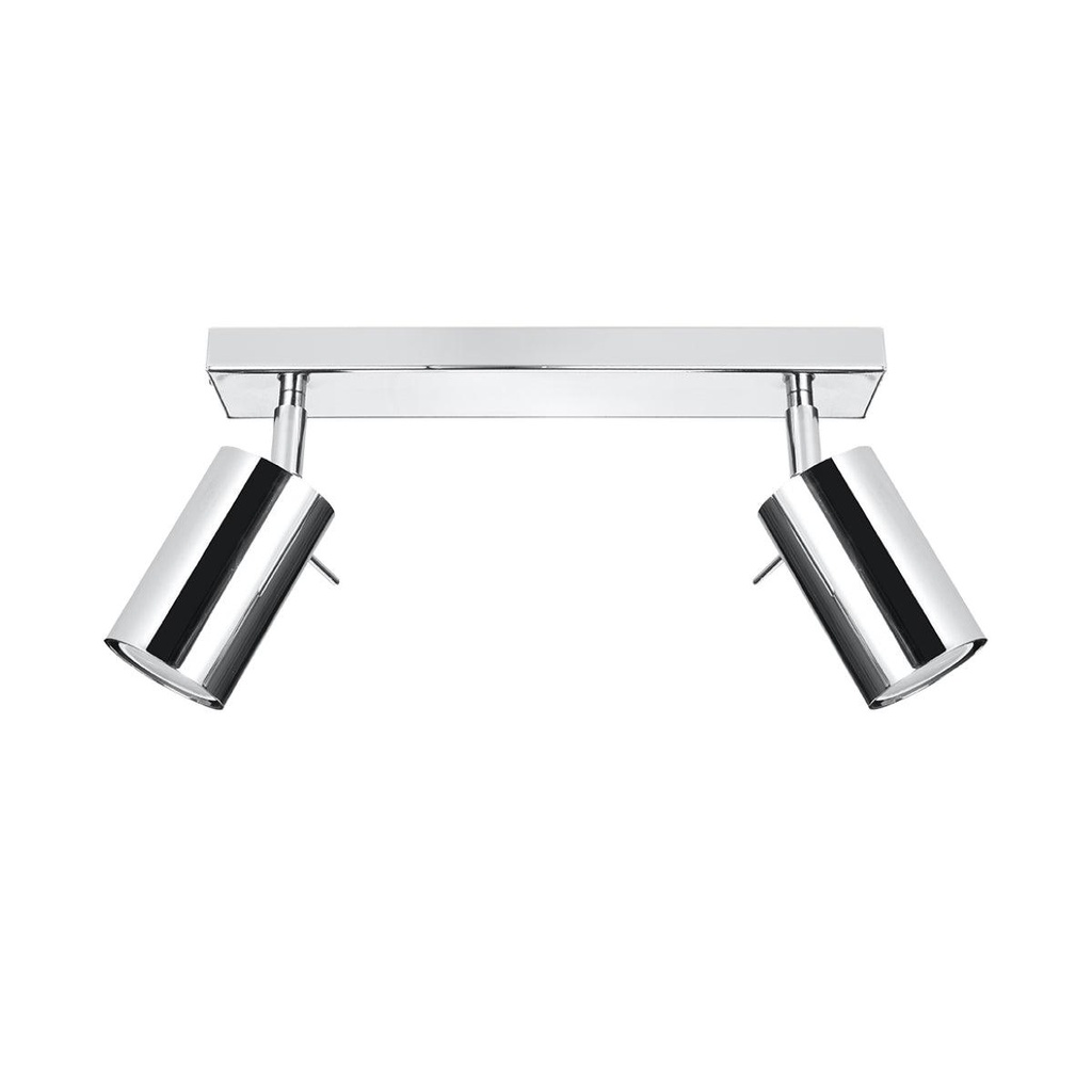 RING 2 ceiling light chrome