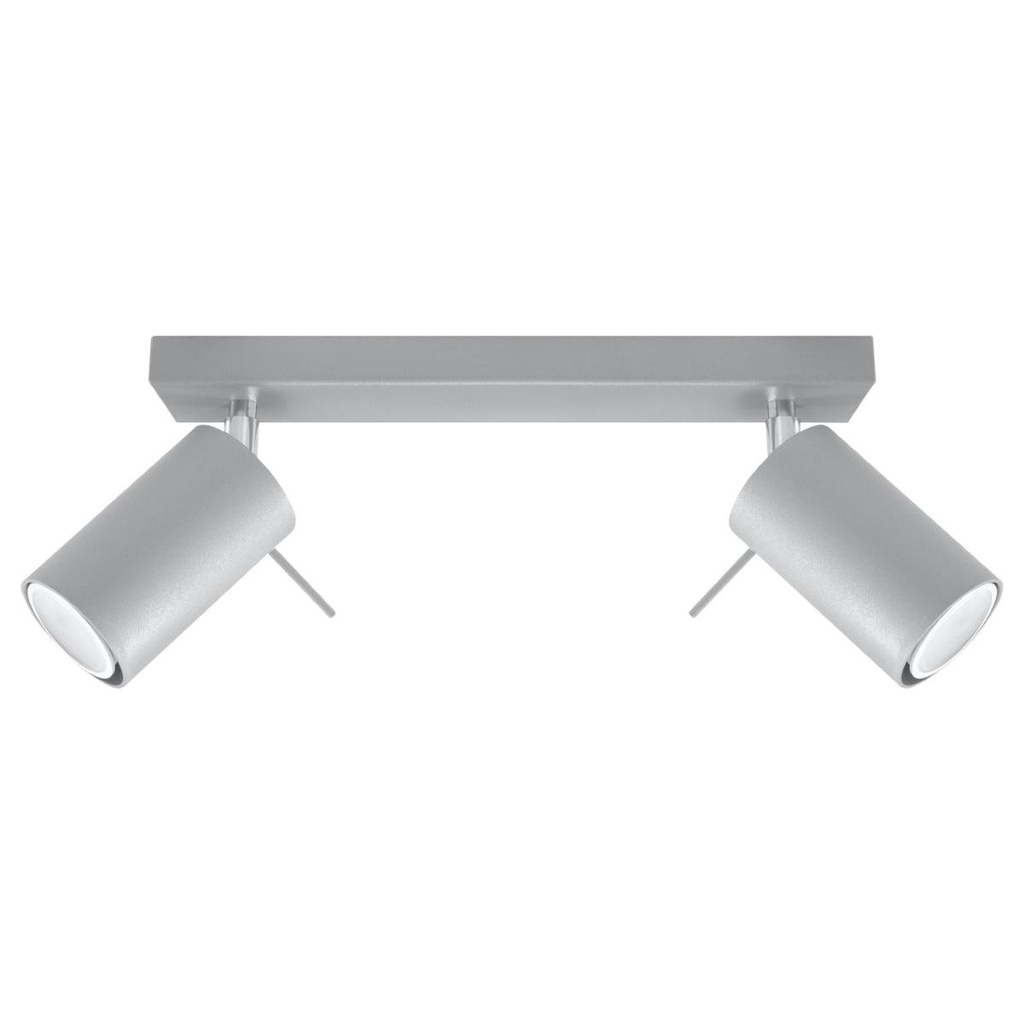 [SL.0450] RING 2 Deckenleuchte, grau