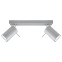 Plafonnier RING 2, gris
