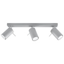 Plafonnier RING 3, gris