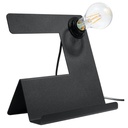 Lampe de table noire INCLINE
