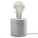 Lampe de table en béton SALGADO