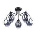 FILLAN 5 black chandelier