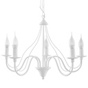 MINERWA 5 chandelier white