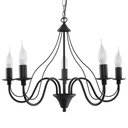 MINERWA 5 black chandelier