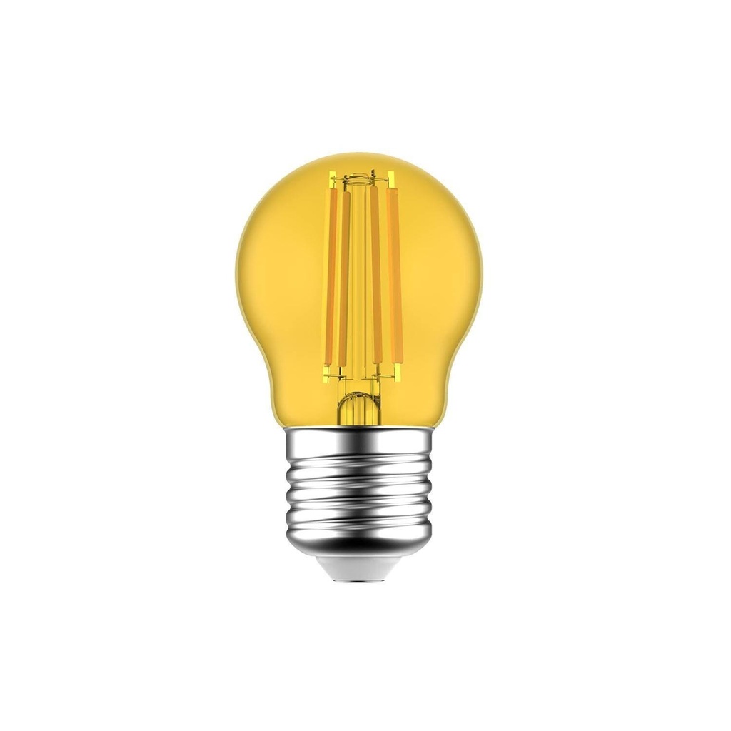 LED Bulb Yellow Globetta G45 Decorative 1,4W 80Lm E27