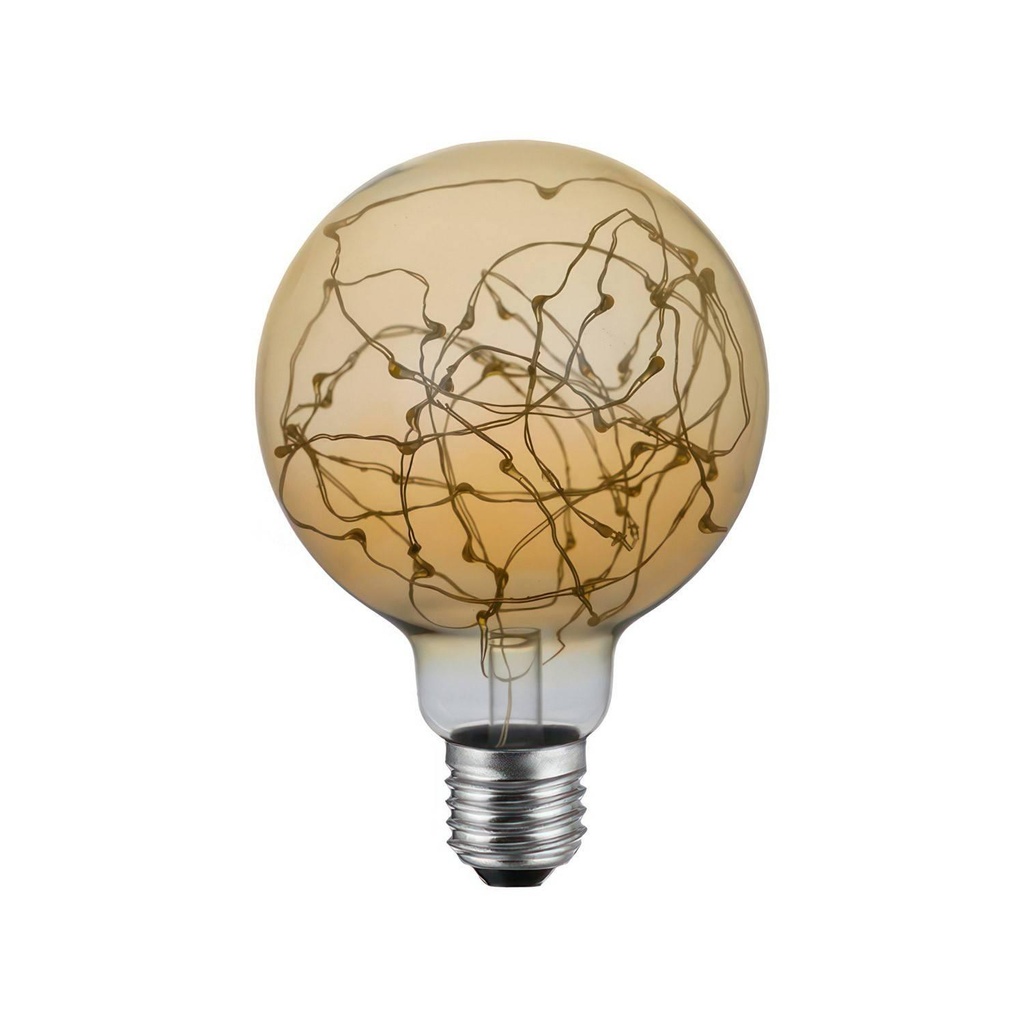 LED Milleluci Golden Globe Bulb G95 2W 40Lm E27 2000K