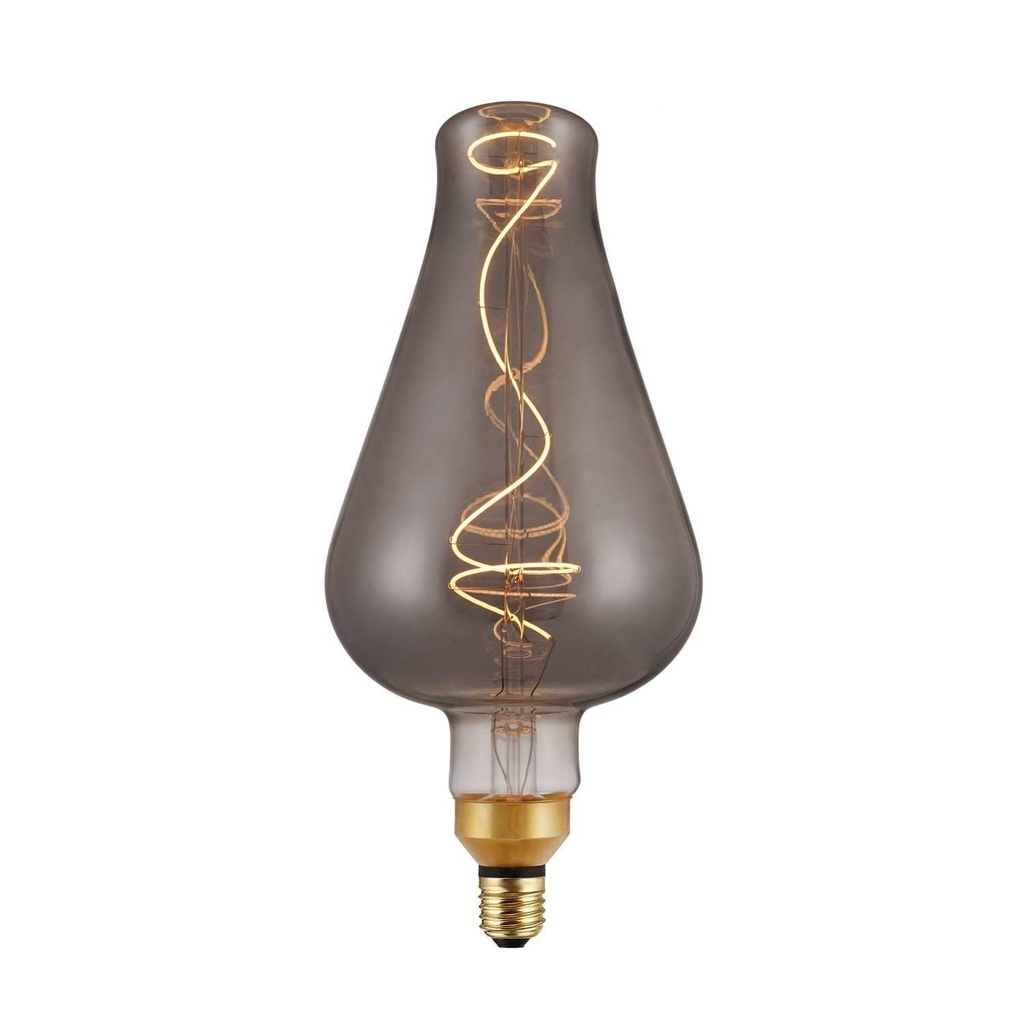 LED Smoky DemiJohn 160 filament spiral bulb 5W 150Lm E27