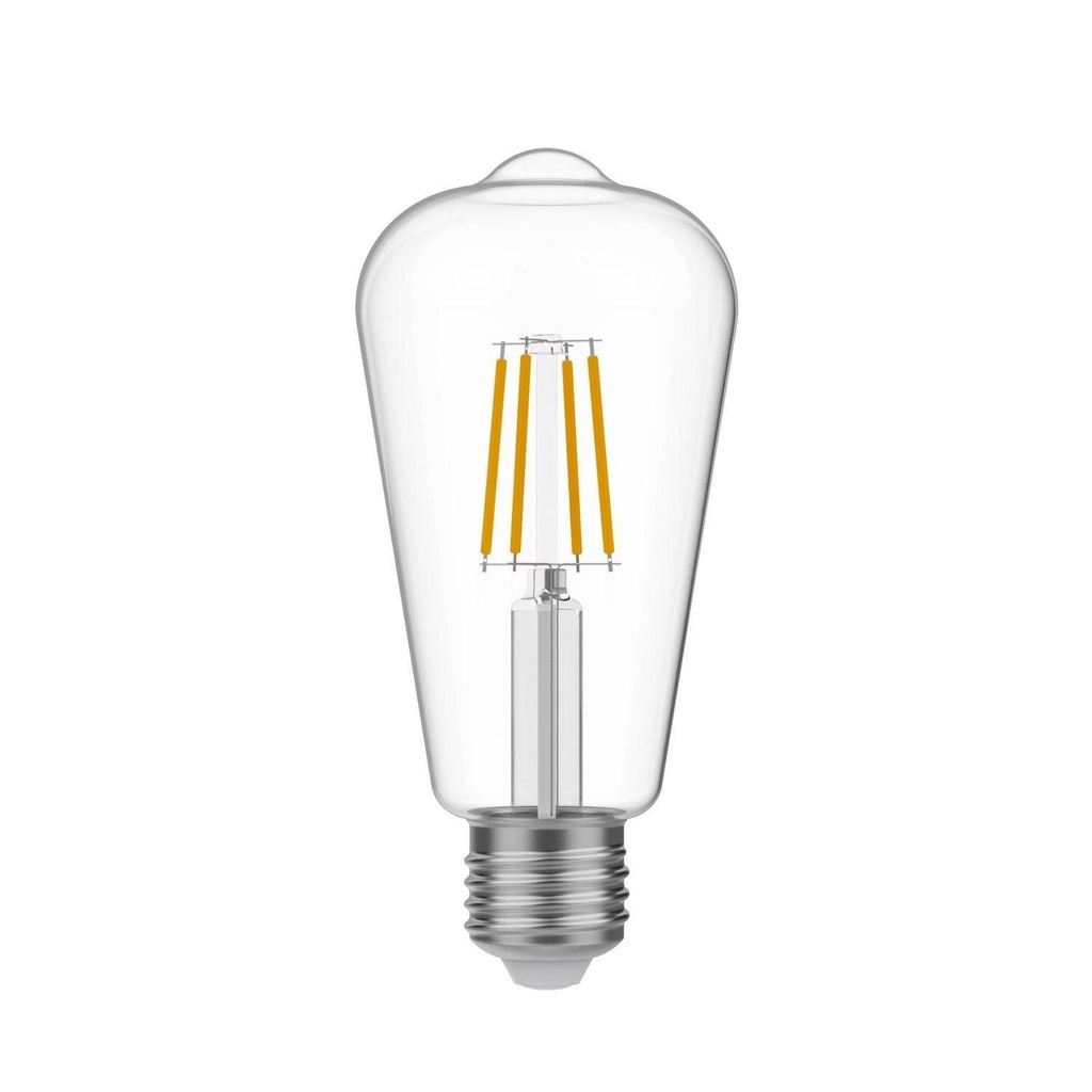[8050997700027] LED Bulb Transparent Edison ST64 4W 470Lm E27 2700K - E03