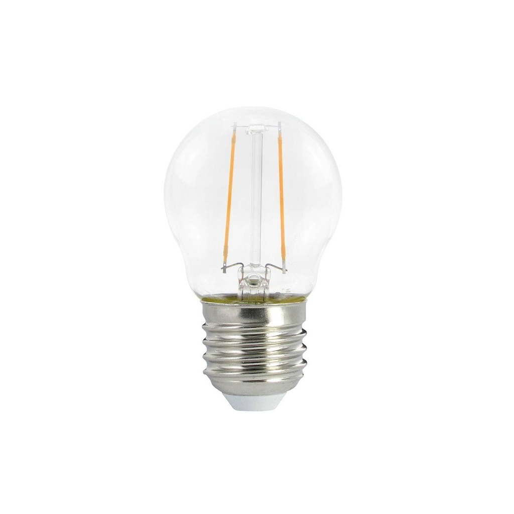 LED Bulb Transparent Globetta G45 Decorative 1,4W 136Lm E27 2700K