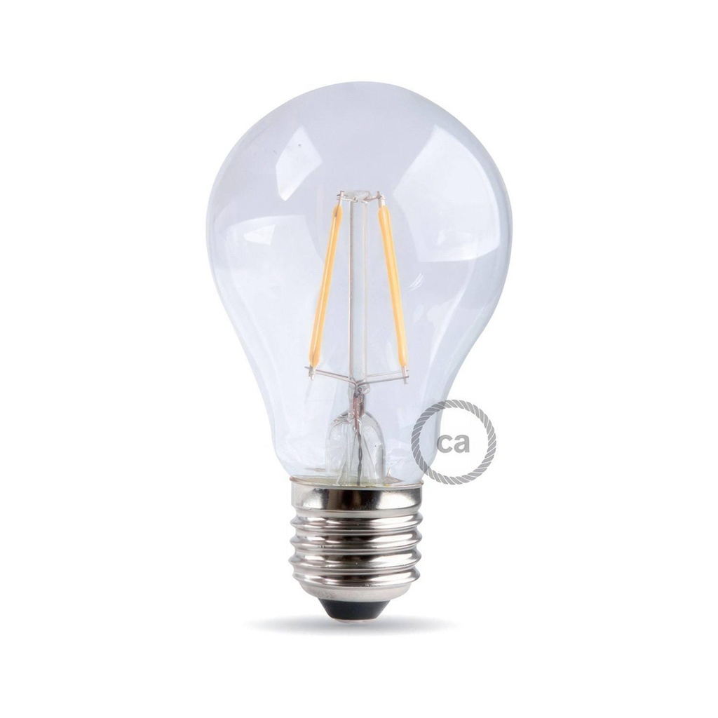 LED Bulb Transparent Drop 7W 806Lm E27 2700K