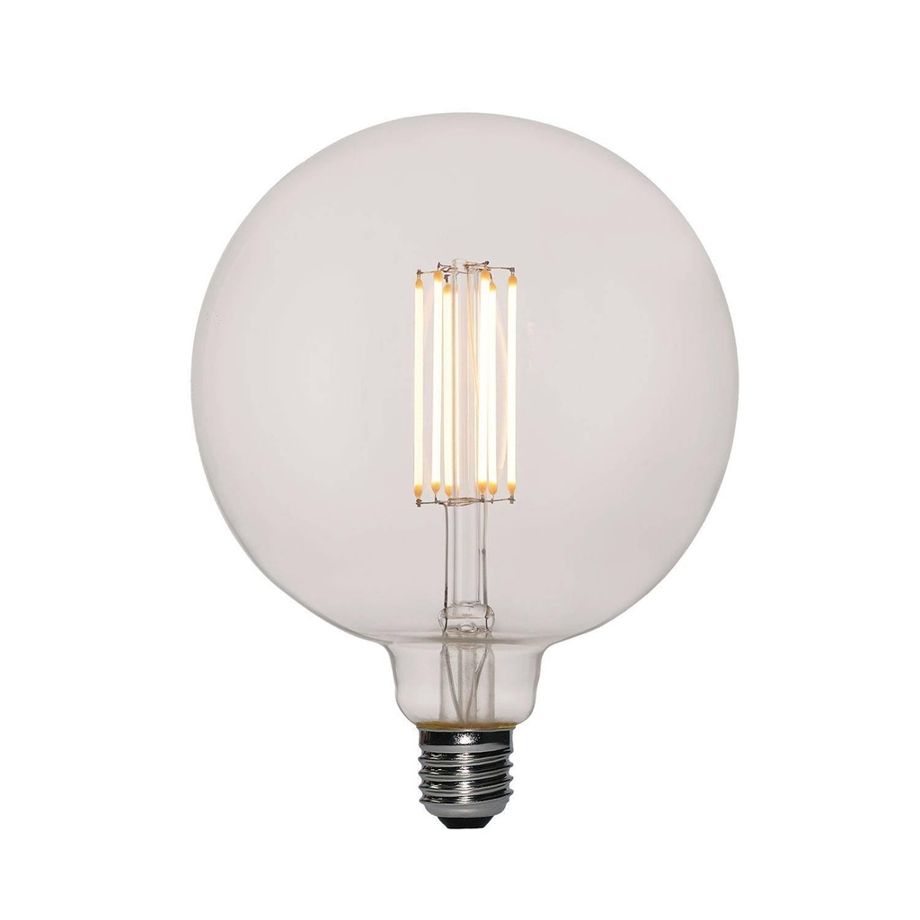 LED Bulb Transparent XL Globo G155 straight filament 7W 580Lm