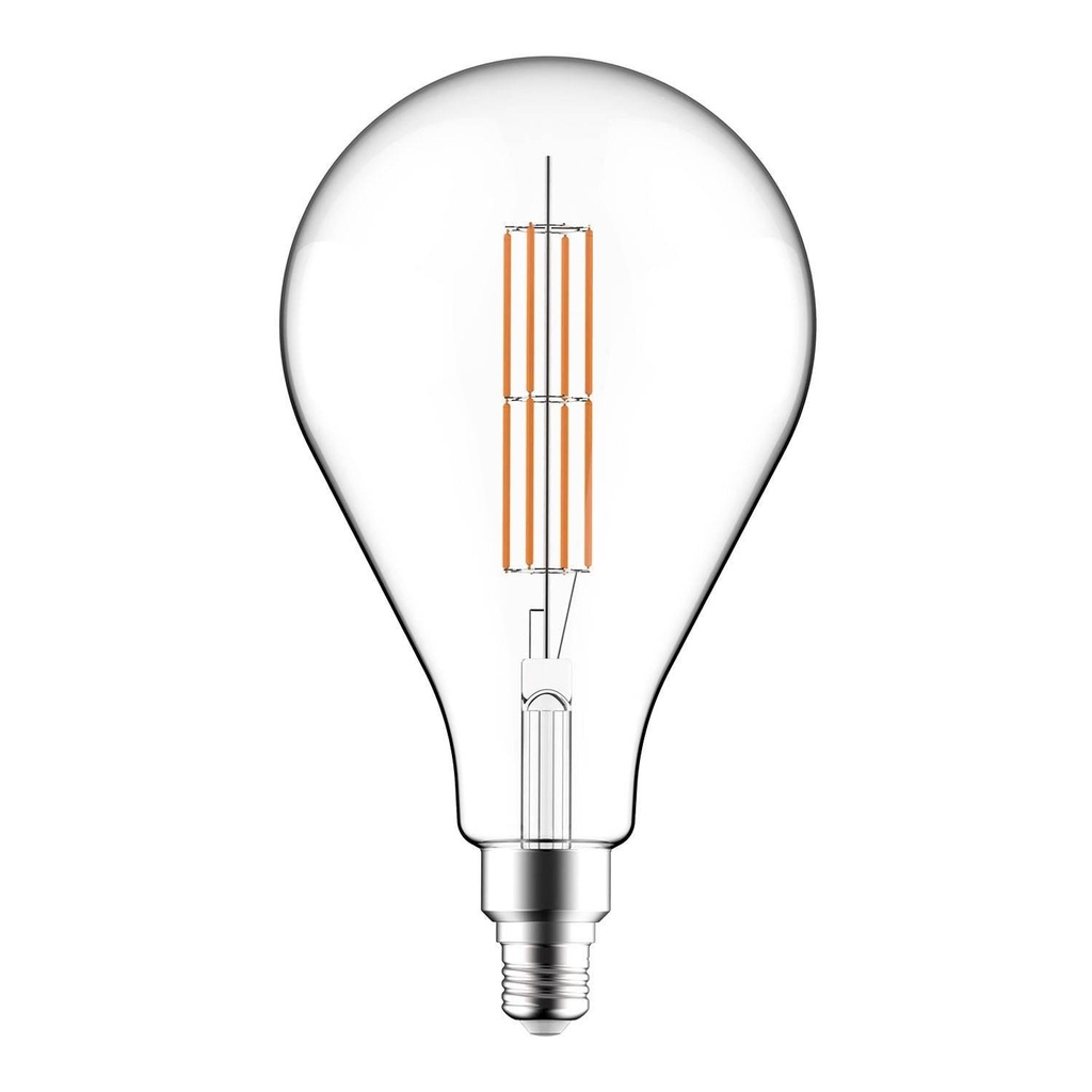 LED Bulb Transparent XXL Pear PS160 Double Filament Straight 11W