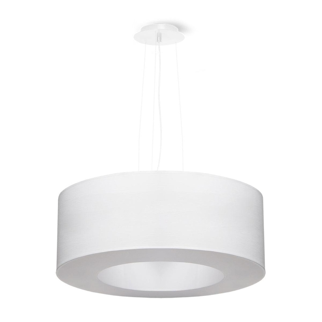 [SL.0747] SATURNO 50 weißer Kronleuchter