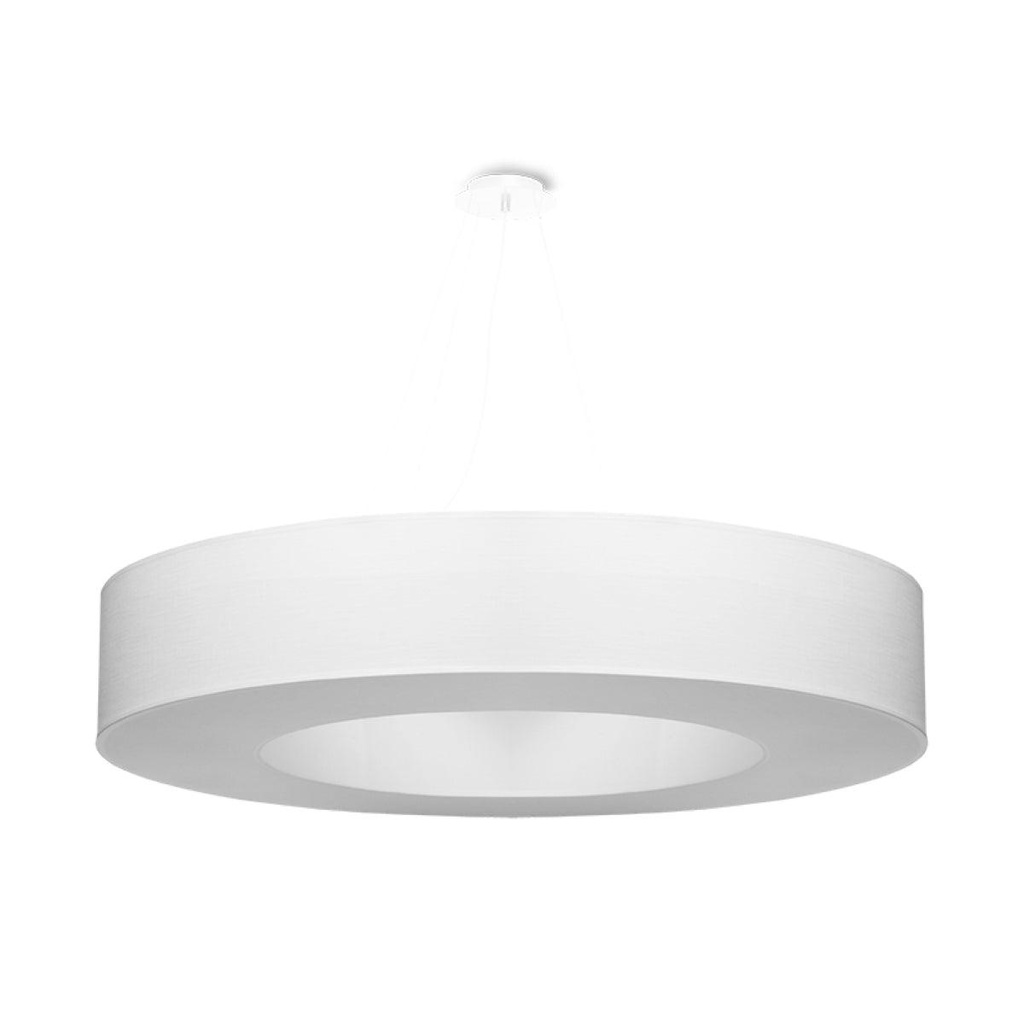 [SL.0795] SATURNO 90 weißer Kronleuchter