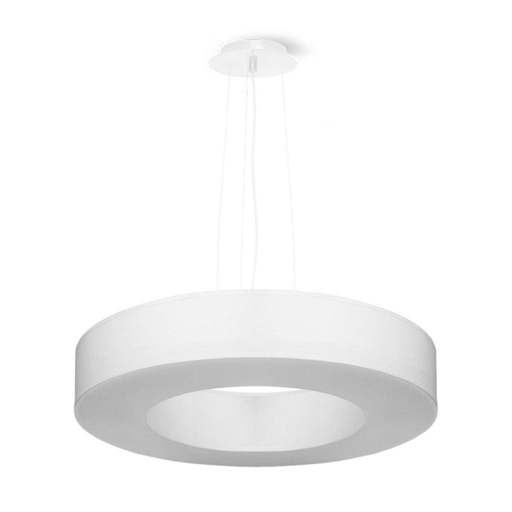 [SL.0749] SATURNO SLIM 50 Weißer Kronleuchter