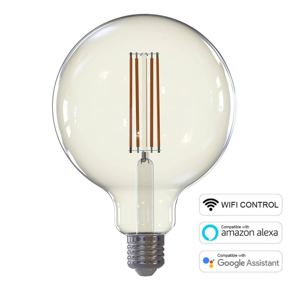 LED bulb SMART WI-FI Globo 125 7W 806Lm E27 2700K Dimmable
