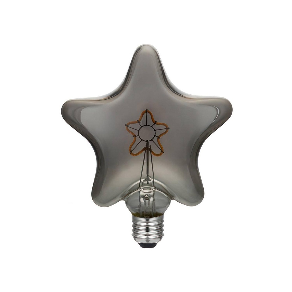 LED Smoky Star Filament Bulb 3W 90Lm E27 2000K