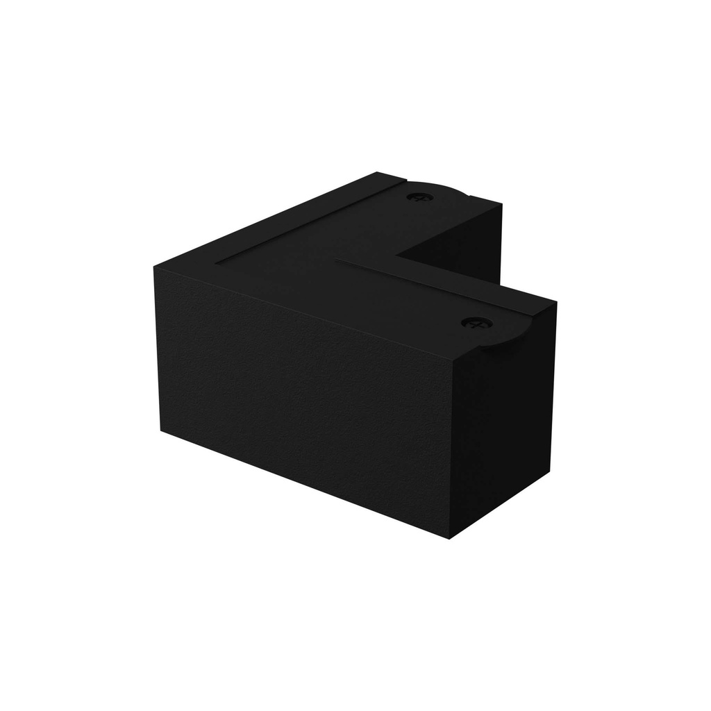 Left corner connector black