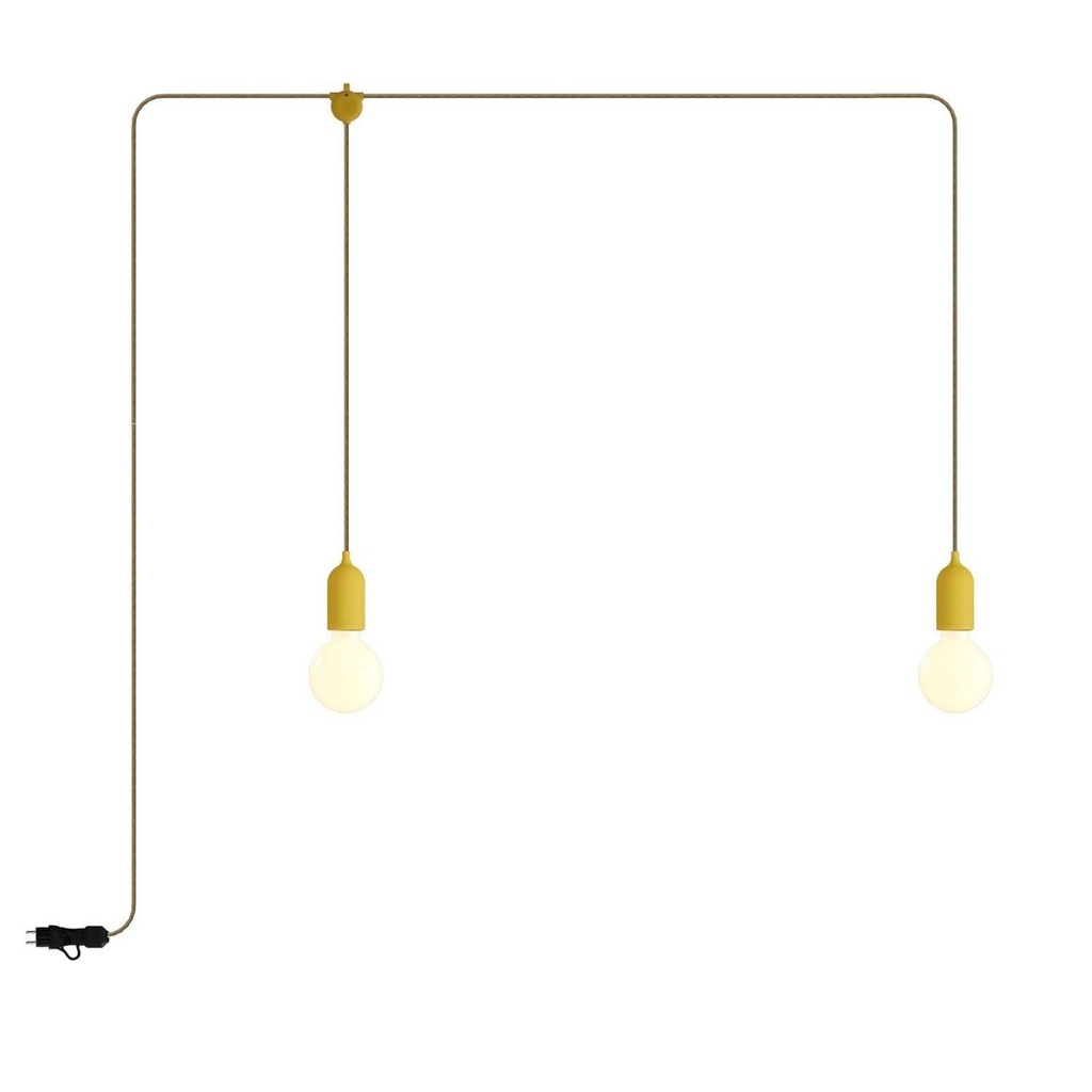 F-Snake EIVA IP65 Portable 2-Light Outdoor Lamp