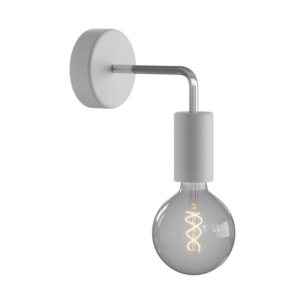 EIVA ELEGANT light fitting with L-shaped extension, rosette and lamp holder