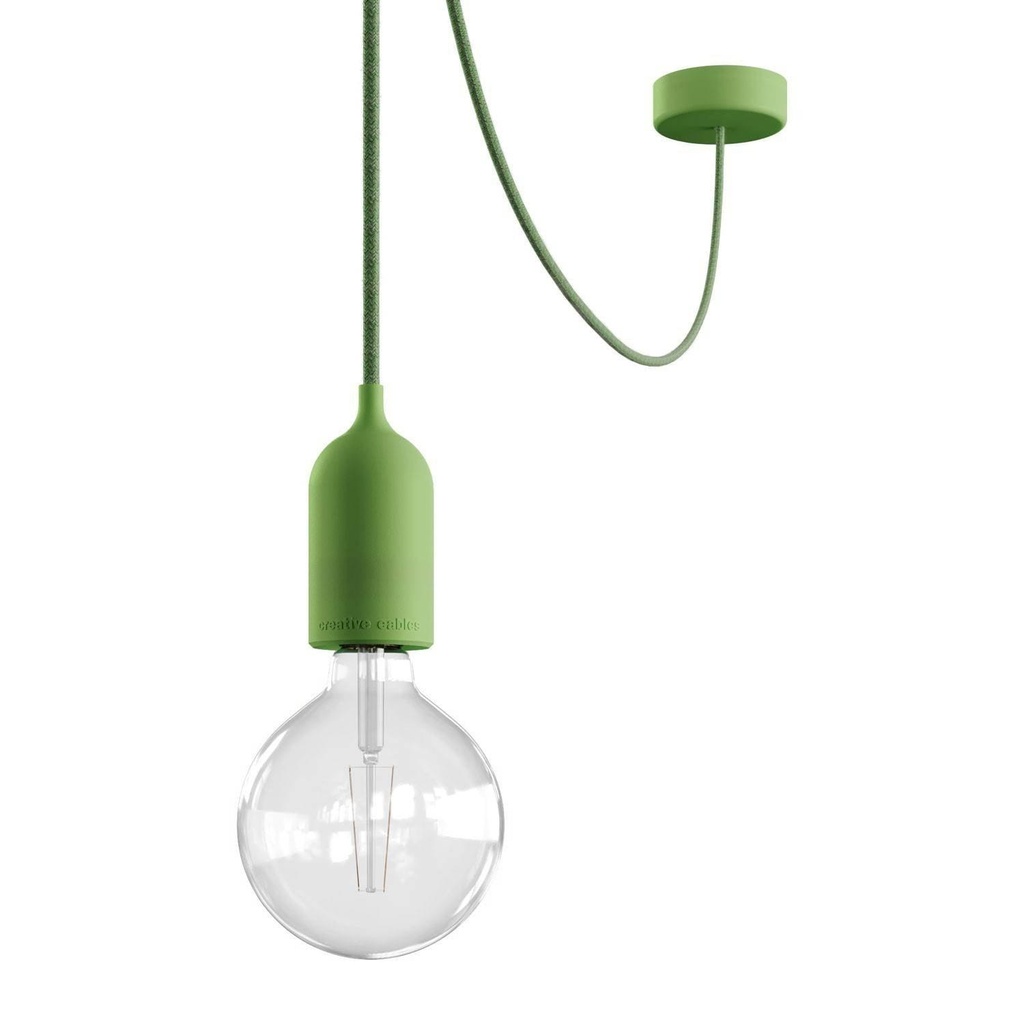 EIVA PASTEL Outdoor pendant lamp with 5 m textile cable,