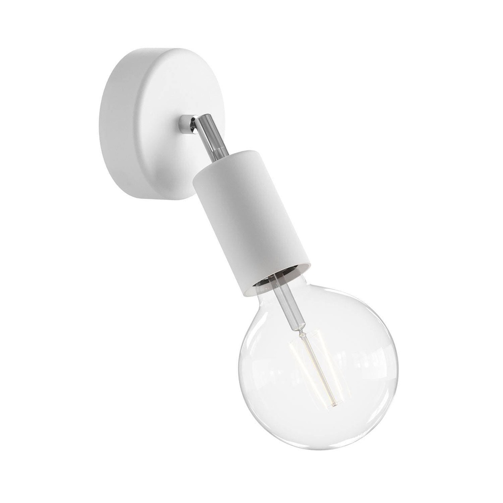 EIVA ELEGANT light fitting with swivel joint, rosette and lamp holder