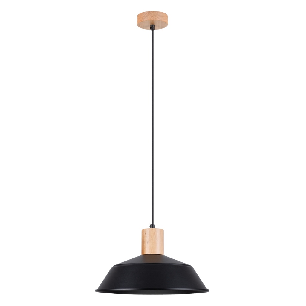 [SL.1322] FANO schwarze Pendelleuchte