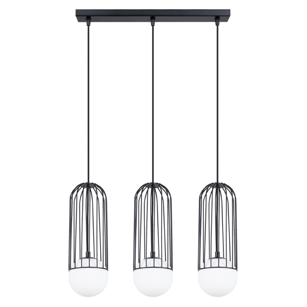 [SL.1334] Pendant lamp BRINA 3L black