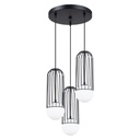 Suspension BRINA 3P noire