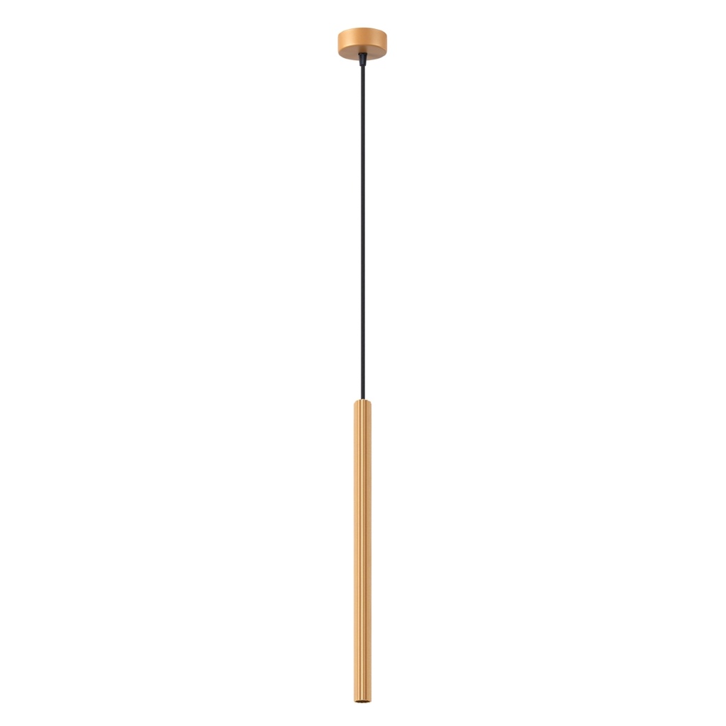 [SL.1339] ARCHE 1 goldene Pendelleuchte