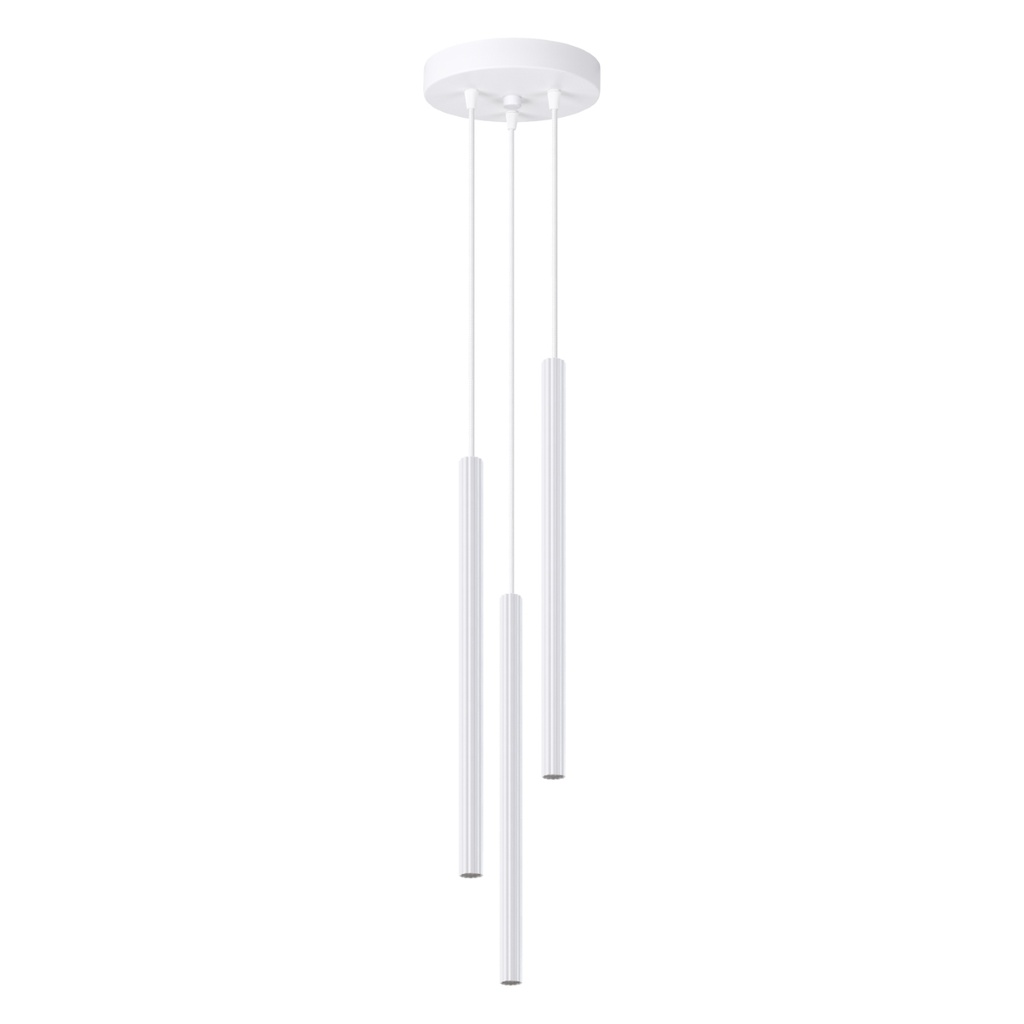 [SL.1340] ARCHE 3P Pendelleuchte, weiß