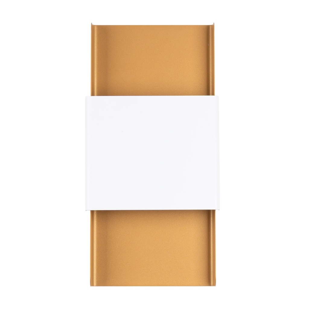 Applique DURLIN or/blanc