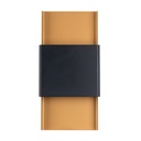 DURLIN Wandleuchte gold/schwarz