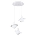Lampe suspendue blanche HYPERION 1