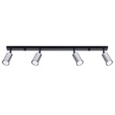Ceiling lamp WINX 4L black/chrome