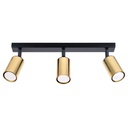 Ceiling lamp WINX 3 black/cooper