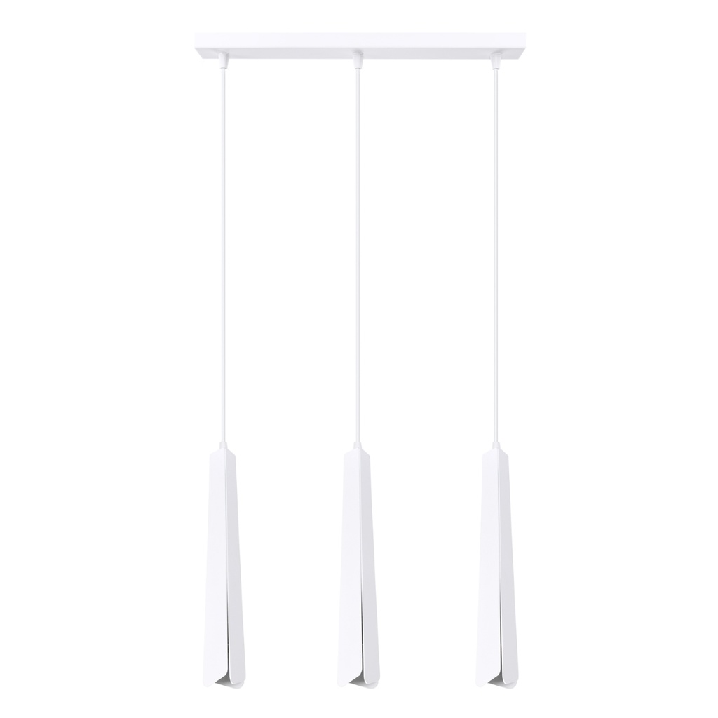 Pendant lamp PRYSM 3L white