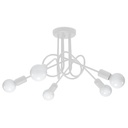 Chandelier LOOP 5 white