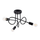 Chandelier LOOP 3 black