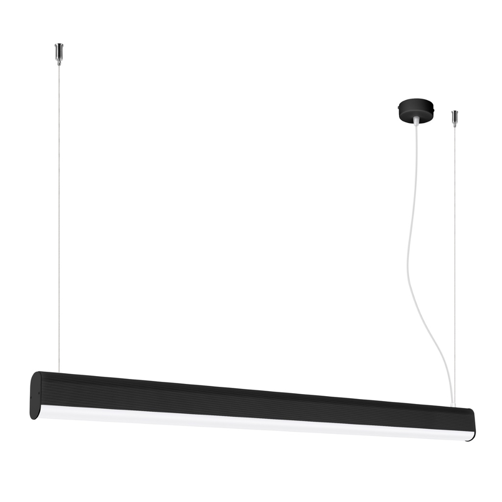 [TH.301] Pendant lamp FARGE black LED 4000K