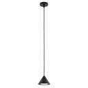 Lampe suspendue noire Elit 1