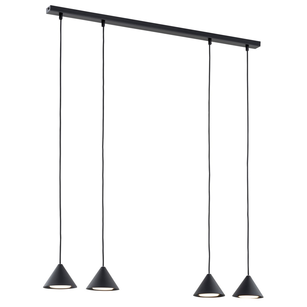 Elit 4 Black pendant lamp