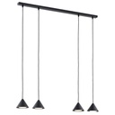 Elit 4 Black pendant lamp