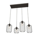 Vander 4 Bl. pendant lamp