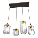 Vander 4 Bl Gold pendant lamp